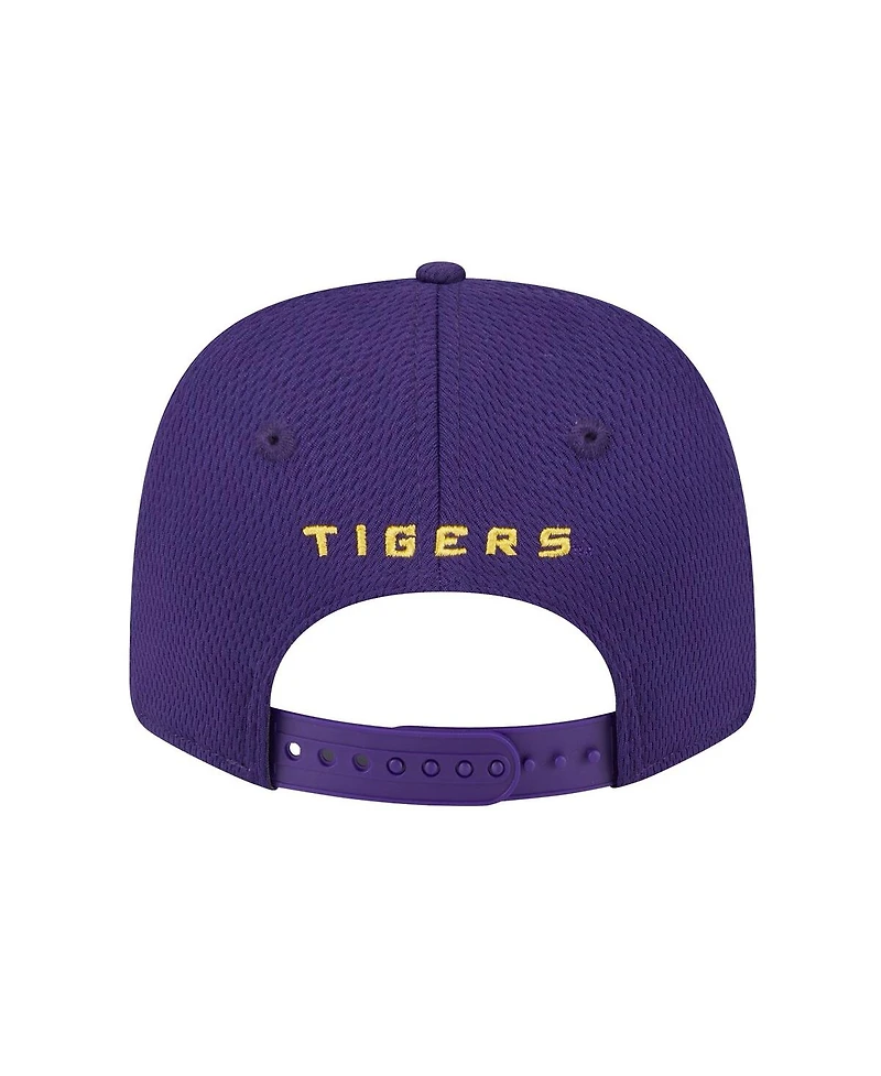 New Era Men's Purple Lsu Tigers Coolera 9SEVENTY Rope Stretch-Snap Hat