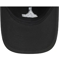 New Era Men's and Women's Black Las Vegas Aces Core Logo 9TWENTY Adjustable Hat