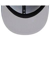 New Era Men's Blue York Rangers Core 59FIFTY Fitted Hat