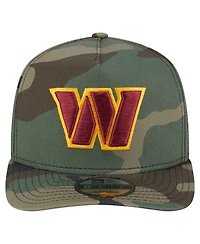 New Era Men's Camo Washington Commanders Woodsy 9FIFTY Snapback Hat