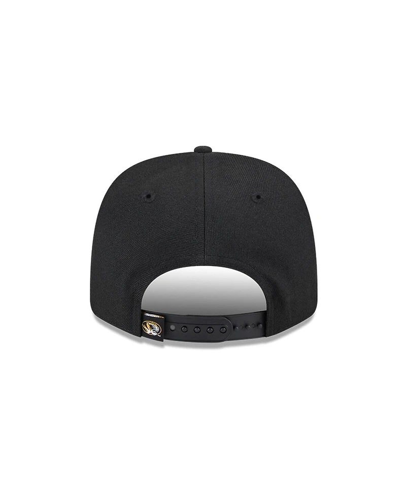 New Era Men's Black Missouri Tigers Coolera 9SEVENTY Stretch-Snap Hat