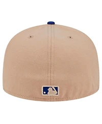 New Era Men's Khaki Los Angeles Dodgers 59FIFTY Fitted Hat