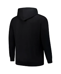 Fanatics Men's Black Philadelphia Eagles Big Tall Full-Zip Hoodie