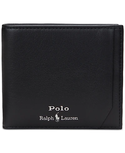 Polo Ralph Lauren Men's Smooth Leather Billfold Wallet