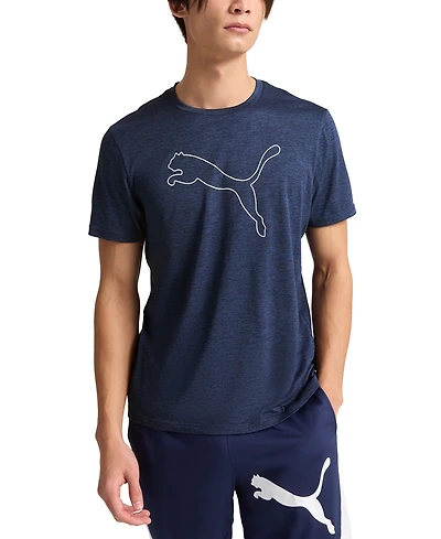 Puma Men's Performance Cat Logo Graphic Training T-Shirt