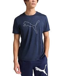 Puma Men's Performance Cat Logo Graphic Training T-Shirt