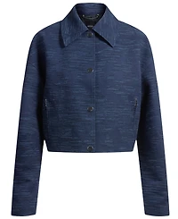 Boss by Hugo Women's Floral Structure Relaxed-Fit Blazer