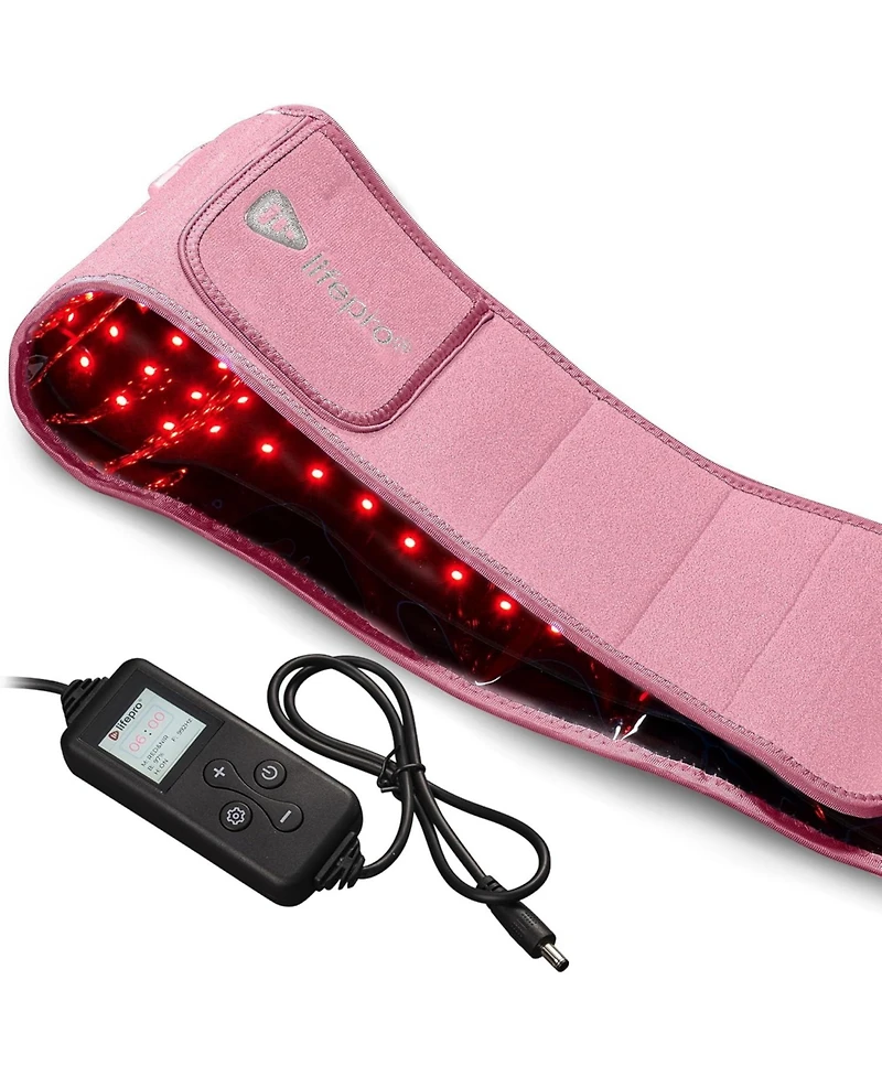 LifePro Red Light Therapy Belt - Near Infrared & Red Light Therapy for Muscle Relaxation, Inflammation & Circulation