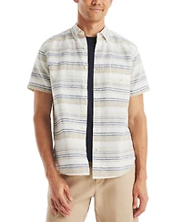 Nautica Men's Stripe Short-Sleeve Shirt