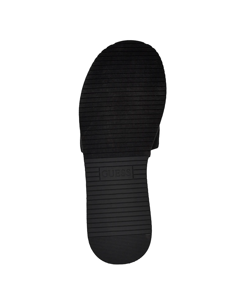 Guess Women's Bintai Platform Slide Wedge Sandals