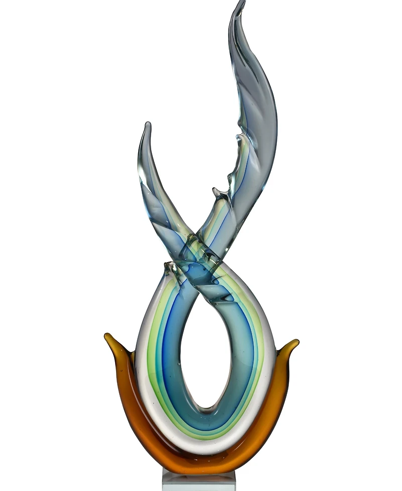 Dale Tiffany Aqua Sculpture