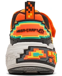 Skechers Little Kids Mega-Craft 4K Fastening Strap Casual Sneakers from Finish Line
