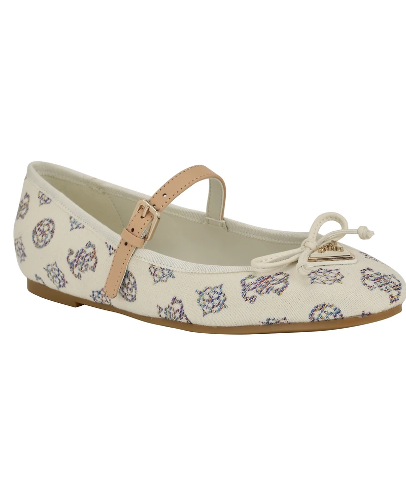 Guess Women's Kayra Mary Jane Ballet Flats