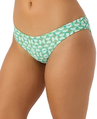 O'Neill Juniors' Shell Abstract Blue Lagoon Bikini Bottoms