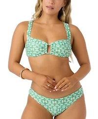 Oneill Juniors Shell Abstract Burleigh Bikini Top Bottoms