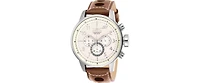 Invicta Men's 25724 S1 Rally Quartz Chronograph Ivory Dial Watch
