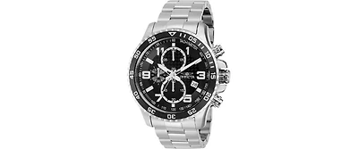Invicta Men's 37146 Specialty Quartz Chronograph Black Dial Watch