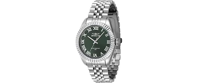 Invicta Women's Specialty Quartz 3 Hand Green Dial Watch