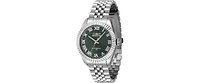 Invicta Women's 47410 Specialty Quartz 3 Hand Green Dial Watch