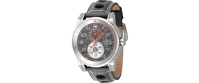 Invicta Men's 47535 Invicta Racing Quartz Multifunction Silver, Orange, Grey, Gunmetal Dial Watch