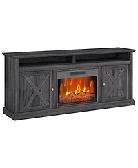 gaomon Farmhouse Electric Fireplace Tv Stand for TVs up to 65 Inch