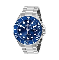 Invicta Men's 28766 Pro Diver Quartz 3 Hand Blue Dial Watch
