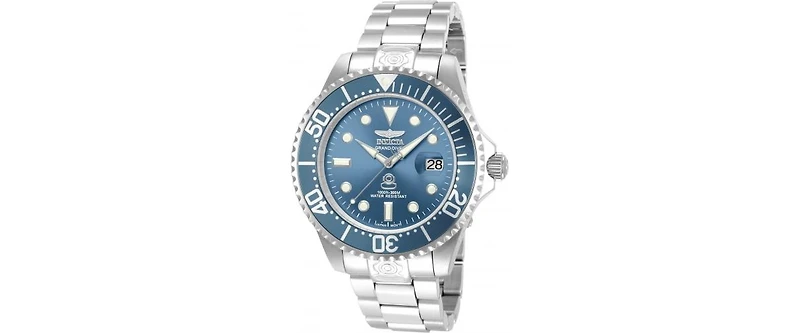 Invicta Men's 13859 Pro Diver Automatic 3 Hand Blue Dial Watch