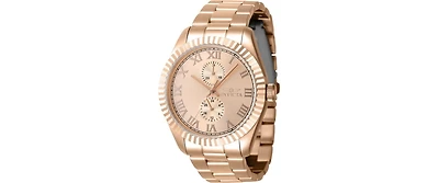 Invicta Men's 47433 Specialty Quartz Multifunction Rose Gold Dial Watch