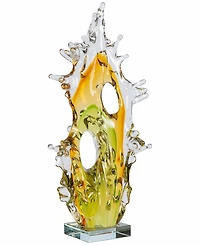 Dale Tiffany 15.75" Mauna Kea Art Glass Sculpture