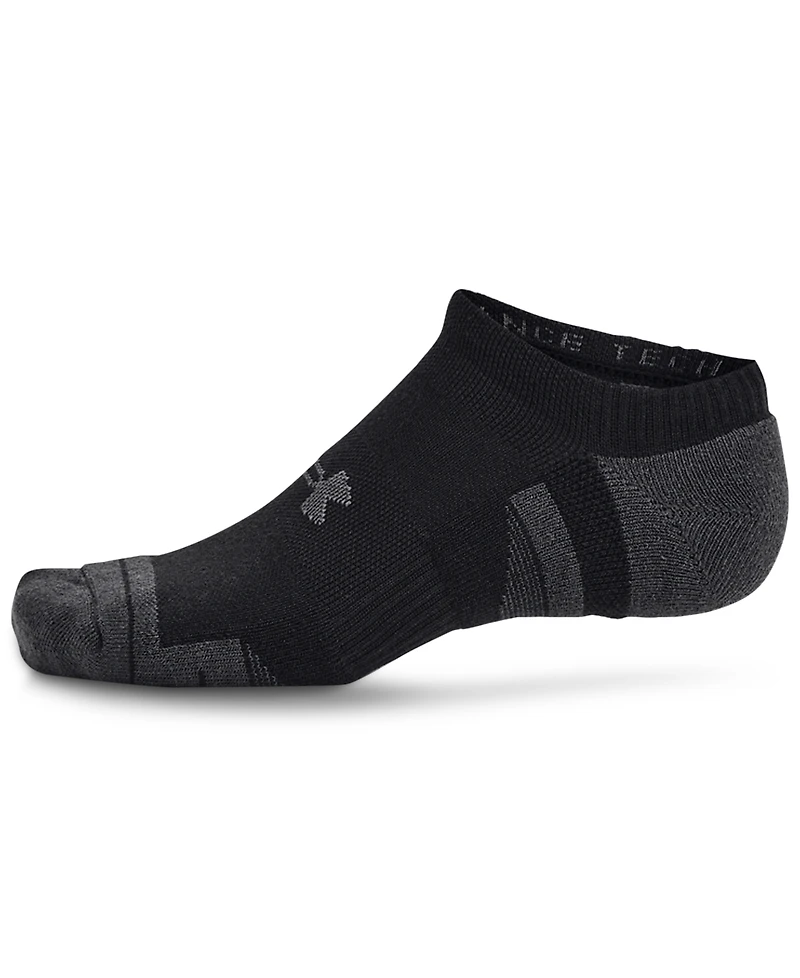 Under Armour Unisex Performance Tech No Show Socks - 6-pack