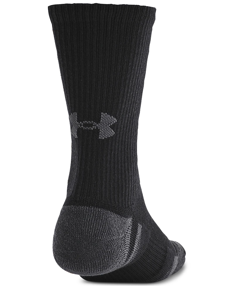 Under Armour Unisex Performance Tech Crew Socks - 6-pack