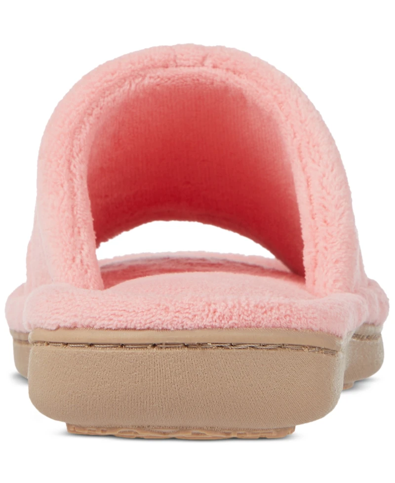 Isotoner Signature Women's Embroidered Fruit Slide Slippers