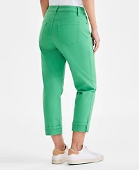 Style & Co Women's Mid-Rise Curvy Capri Jeans, Exclusively at Macy's