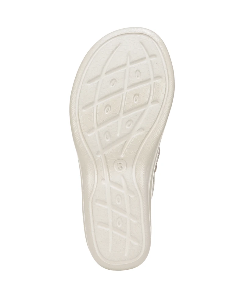 LifeStride Women's Susie Washable Slide Wedge Sandals
