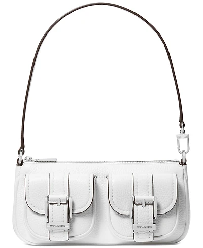Michael Kors Zoe Small Leather Convertible Shoulder Bag