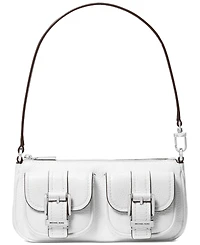 Michael Kors Zoe Small Leather Convertible Shoulder Bag