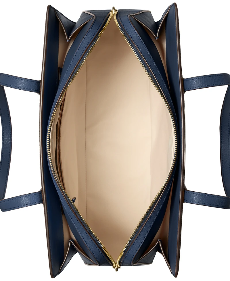 Michael Kors Women's Laila Medium Leather Tote Bag