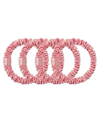 Slip 4-Pc. Pure Silk Back-to-Basics Skinny Scrunchies Set