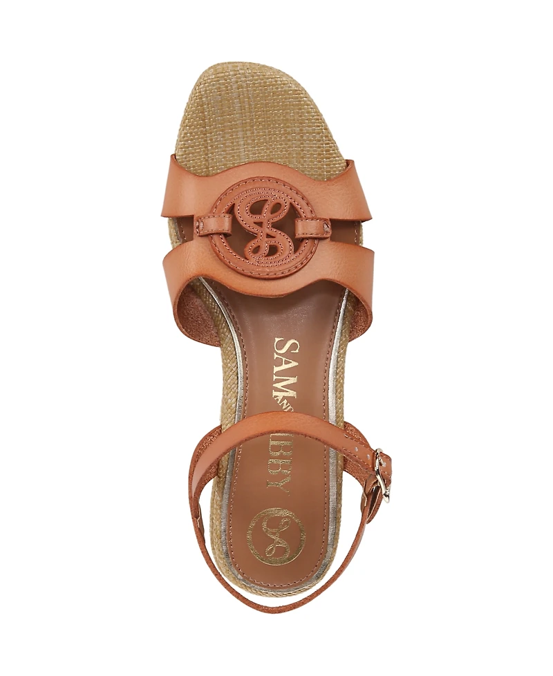 Sam and Libby Women's Camille Platform Wedge Sandals