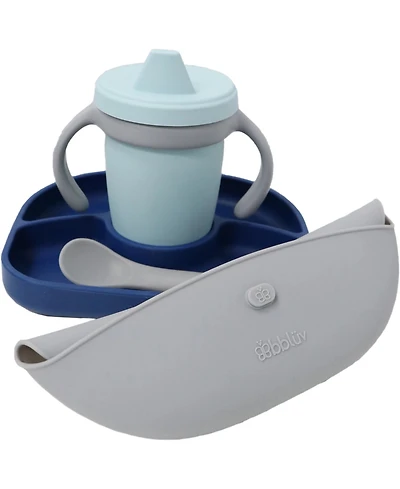 Bbluv Set Silicone Baby Feeding Set Baby Gear