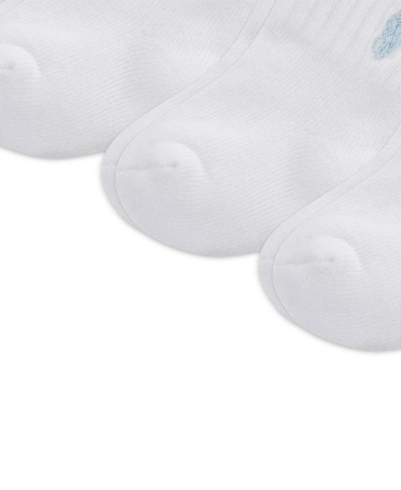 Polo Ralph Lauren Baby Boys Polo Baby Sport Quarter Socks, 6 Pack