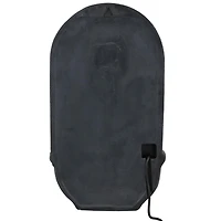 Messina 26-Inch Polystone Outdoor Wall Water Fountain - Electric Submersible Pump - Florentine Stone Finish