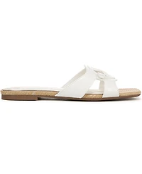 Sam and Libby Women's Lana Slip On Slide Flat Sandals