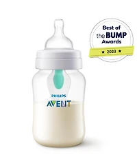 Philips Avent Anti-colic Baby Bottle With AirFree Vent, 9oz, 4pk