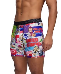 Under Armour Men's Performance Tech Mesh Graphic 6" Boxer Briefs