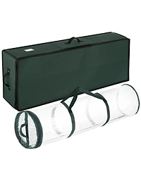 Christmas Wrapping Paper Storage Containers - Gift Organizer Fits Up to 22 Rolls of 40"