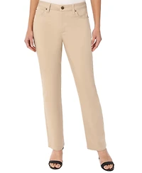 Jones New York Petite Lexington Straight-Leg Denim Jeans