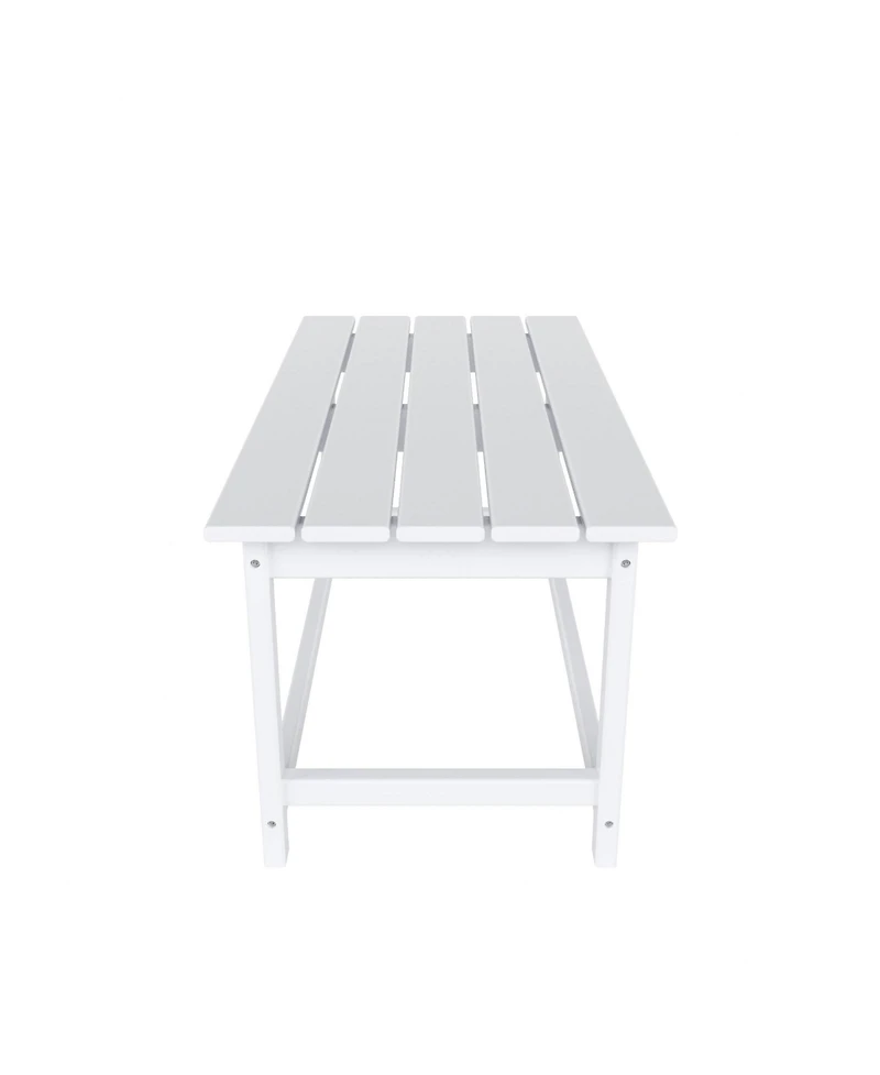 WestinTrends 3-Piece Adirondack Chairs with Cup Holders and Coffee Table Set