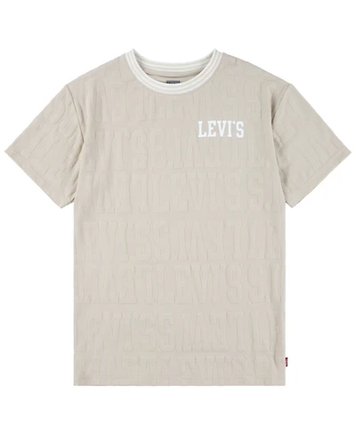 Levi's Big Boys Branded Jacquard T-Shirt