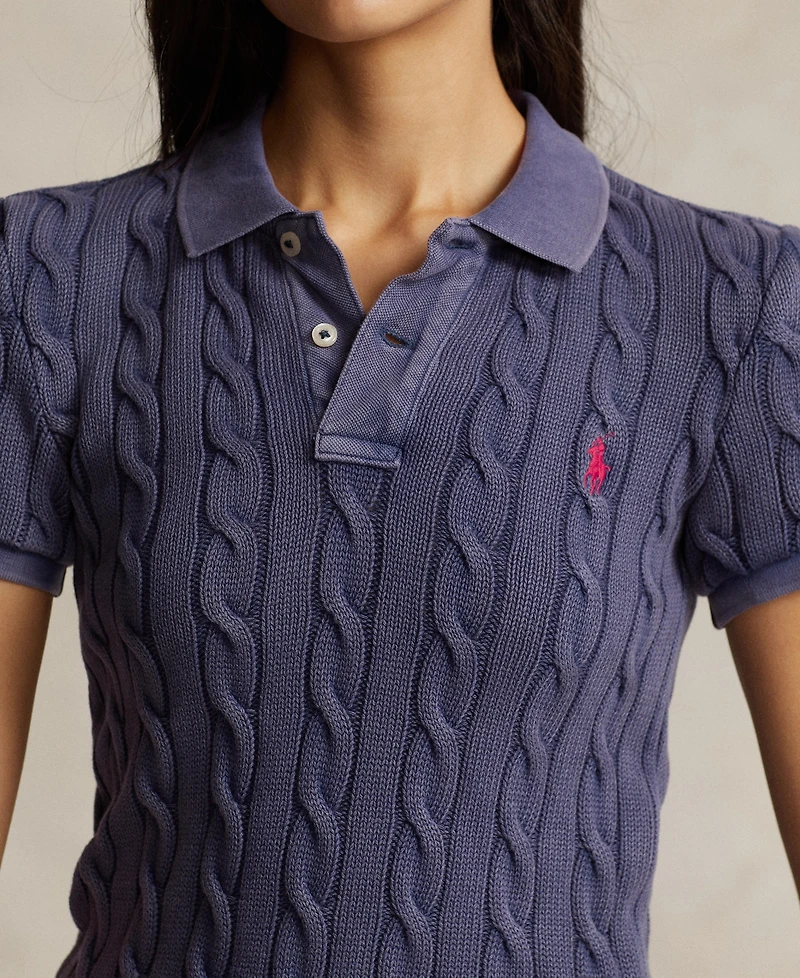 Polo Ralph Lauren Women's Cable-Knit Shirt